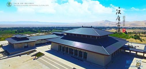 敦煌文博會(huì)場館明信片驚艷亮相，建筑之美定格方寸間